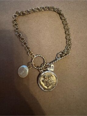 Coin bracelet